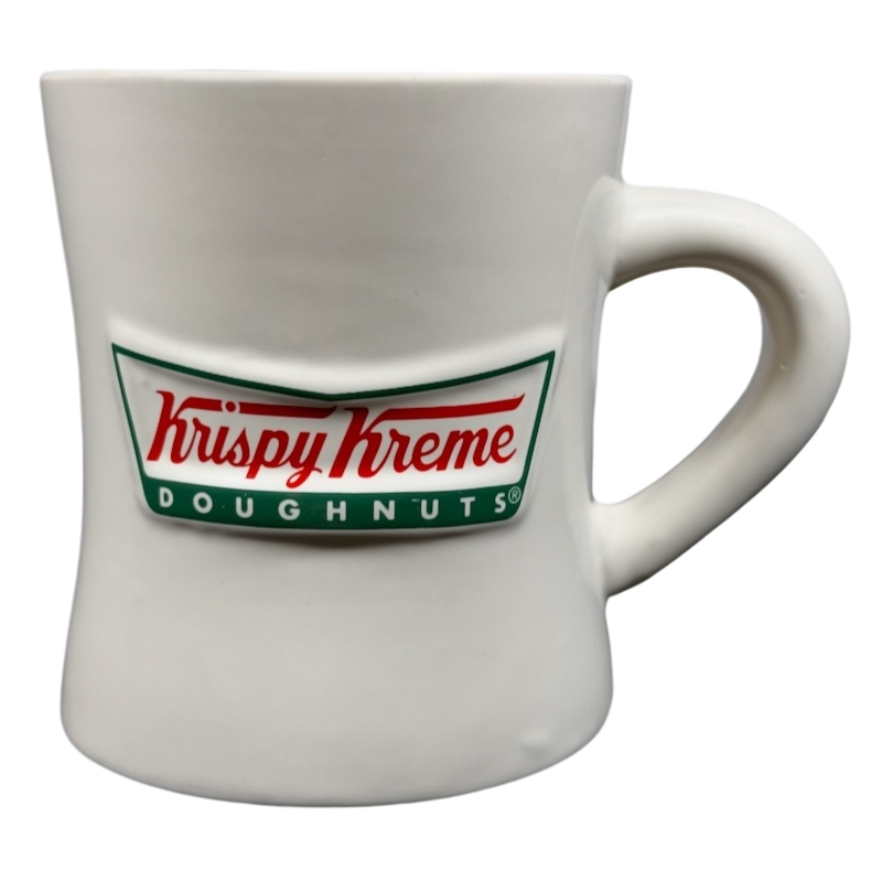 Krispy Kreme Doughnuts Embossed Mug