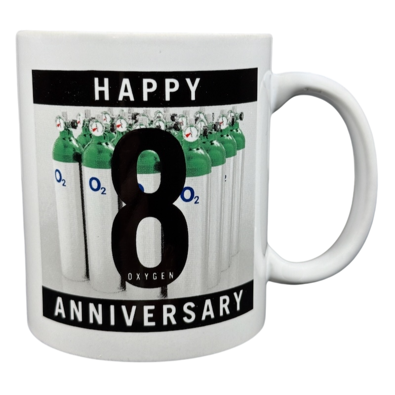 American Chemical Society Happy Anniversary Oxygen Mug