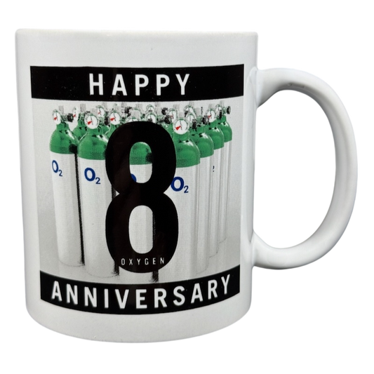 American Chemical Society Happy Anniversary Oxygen Mug