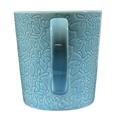 Design House Stockholm Embossed Floral 16oz Mug 2010 Starbucks