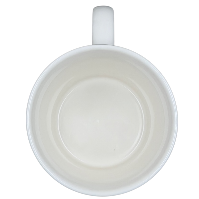 Blue Polka Dots & Stripes Mug 2004 Starbucks