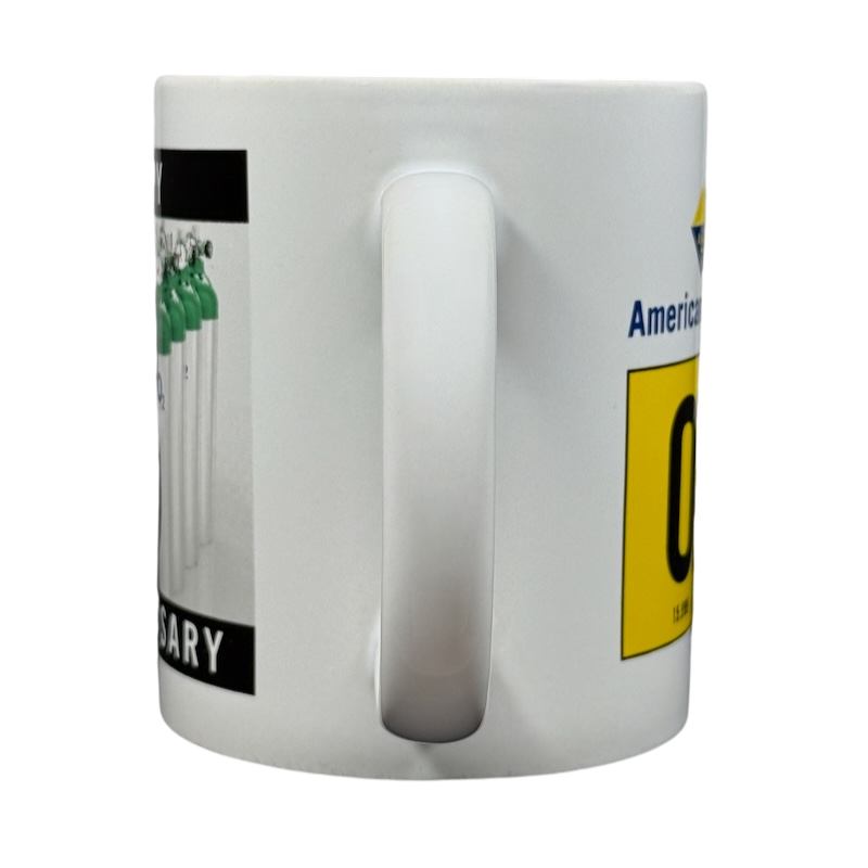 American Chemical Society Happy Anniversary Oxygen Mug