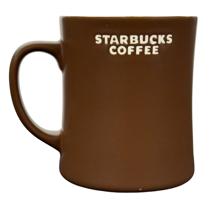 Moose Etched Brown Mug Starbucks