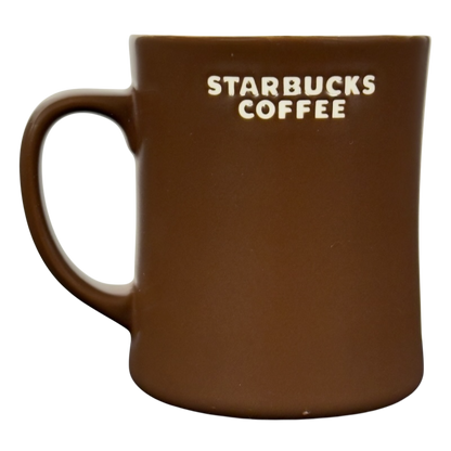Moose Etched Brown Mug Starbucks