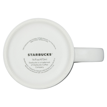 Starbucks Etched Siren vintage Mug with a 16 oz capacity and classic design for coffee lovers