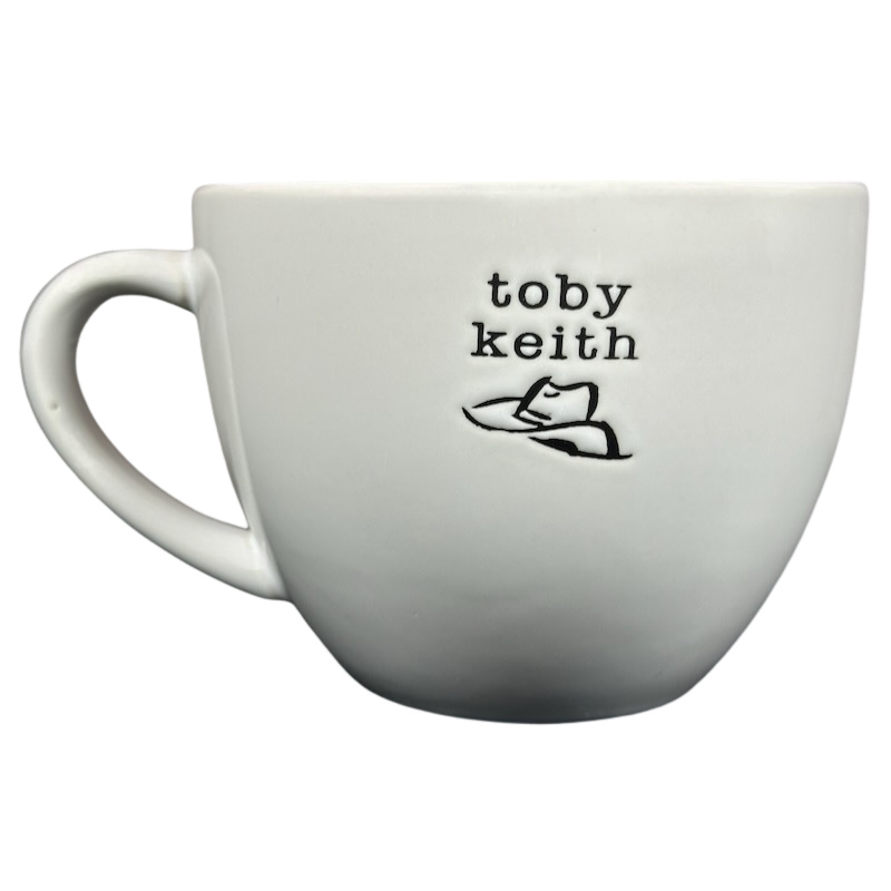 Toby Keith Etched Boot Mug