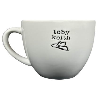 Toby Keith Etched Boot Mug