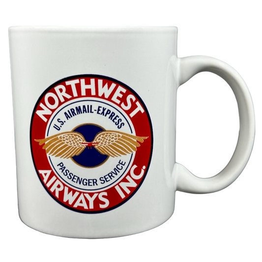 Northwest Airways INC. U.S. Airmail-Express Passenger Service Logo Mug