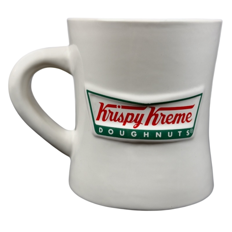 Krispy Kreme Doughnuts Embossed Mug