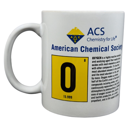 American Chemical Society Happy Anniversary Oxygen Mug