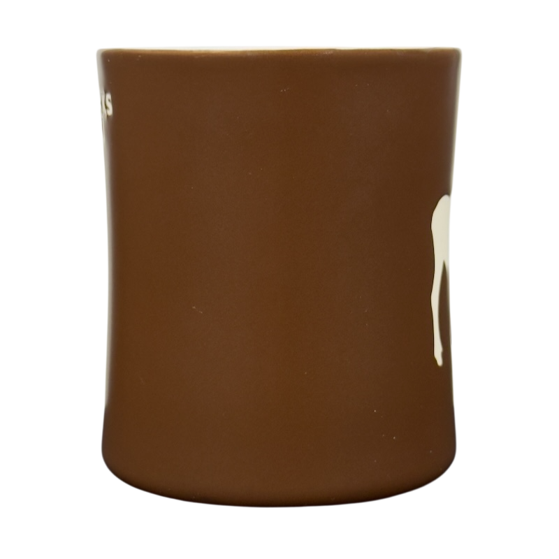 Moose Etched Brown Mug Starbucks