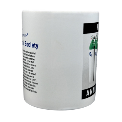 American Chemical Society Happy Anniversary Oxygen Mug