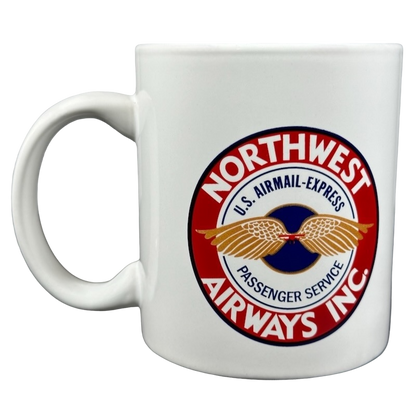 Northwest Airways INC. U.S. Airmail-Express Passenger Service Logo Mug