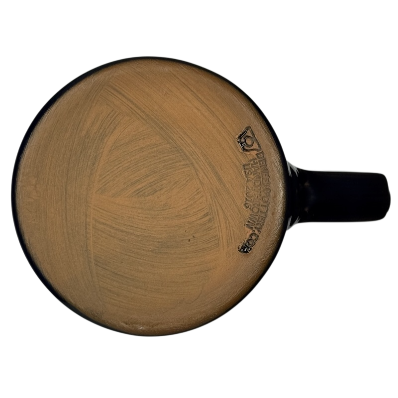 USS Arizona Memorial 2016 Dark Blue Mug Deneen Pottery