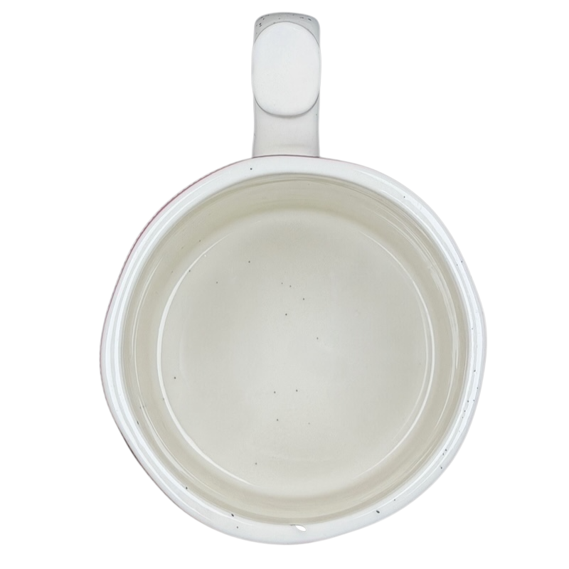 Blockprint Letter "R" Monogram Initial Floral Mug Anthropologie