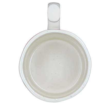 Blockprint Letter "R" Monogram Initial Floral Mug Anthropologie