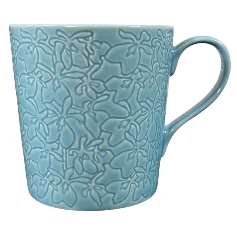 Design House Stockholm Embossed Floral 16oz Mug 2010 Starbucks