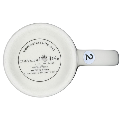 Friends Are Like Flowers They Brighten Your Day Tall Mug Natural Life