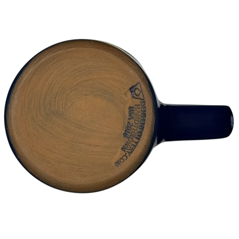 USS Arizona Memorial 2016 Blue Mug Deneen Pottery