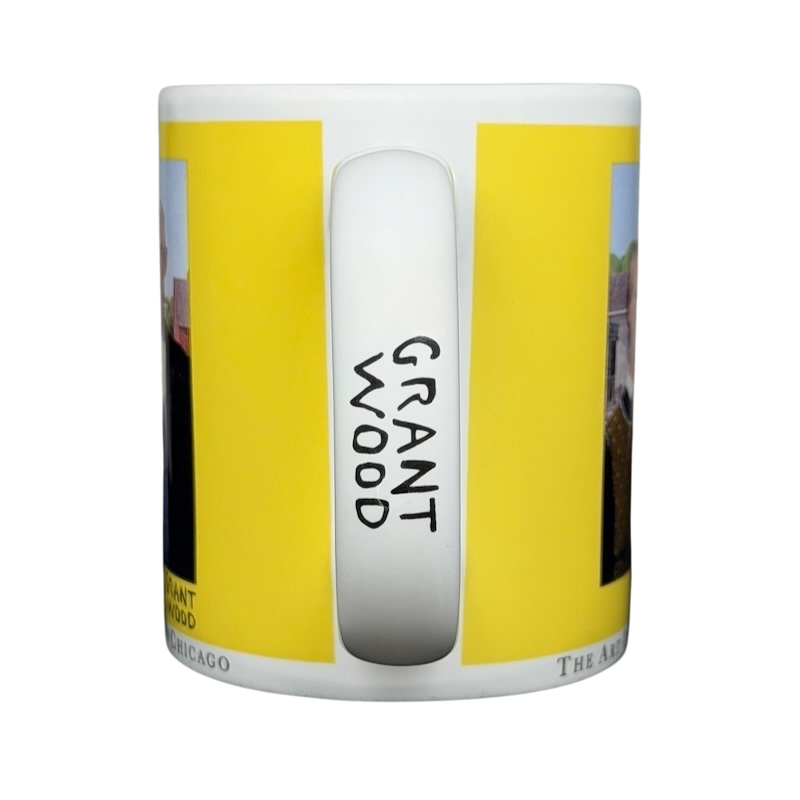 Grant Wood “American Gothic” The Art Institute of Chicago Mug