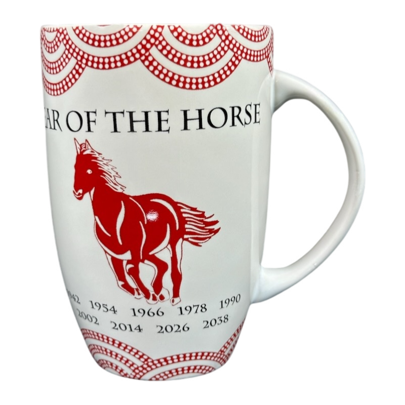 Year Of The Horse Tall Chinese Zodiac Stargazer Mug Coventry