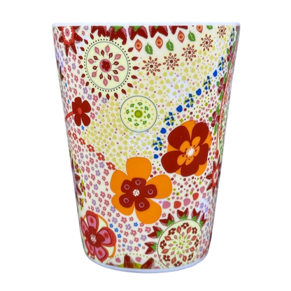 Strawberries Floral Red 13oz Mug 2007 Starbucks