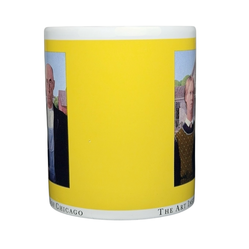 Grant Wood “American Gothic” The Art Institute of Chicago Mug