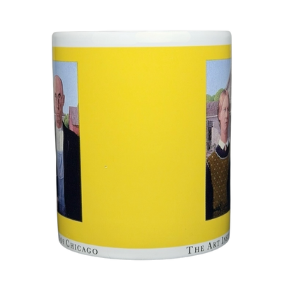 Grant Wood “American Gothic” The Art Institute of Chicago Mug