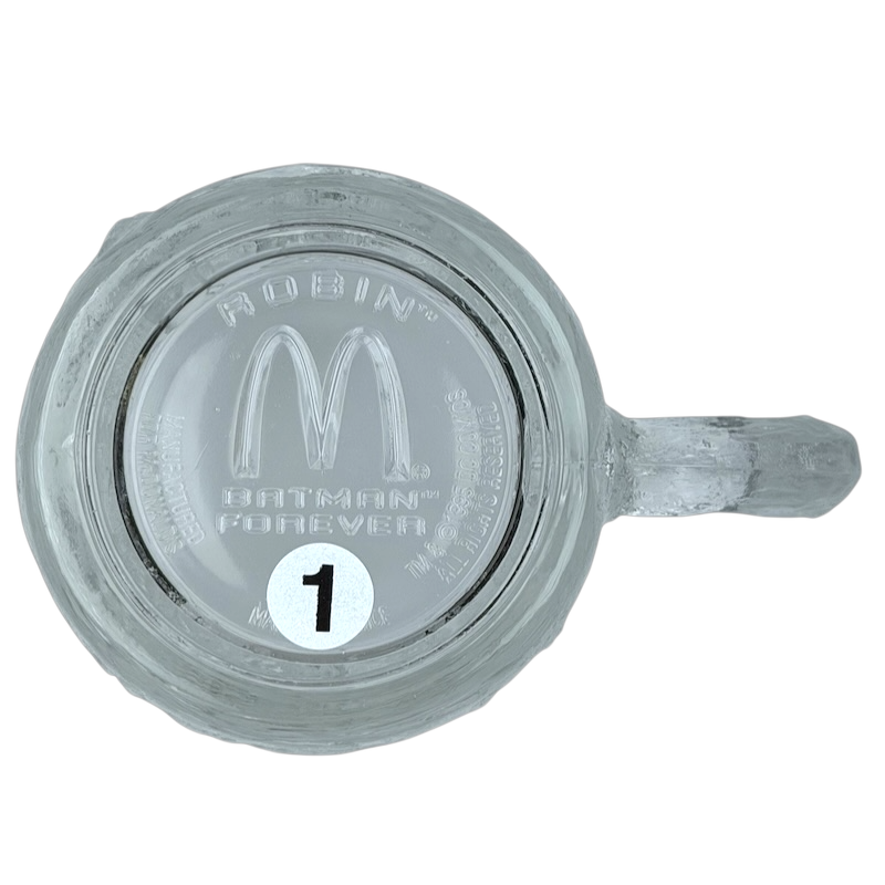 Batman Forever Robin DC Comics McDonalds Glass Mug