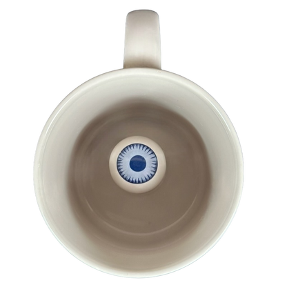 Here's Looking At You 3D Figural Hidden Surprise Blue Eyeball Mug Recycled Paper Products