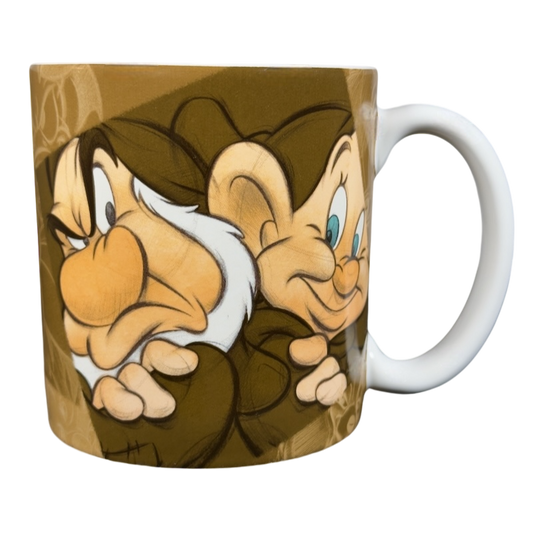 Grumpy And Dopey Mug Disney Store