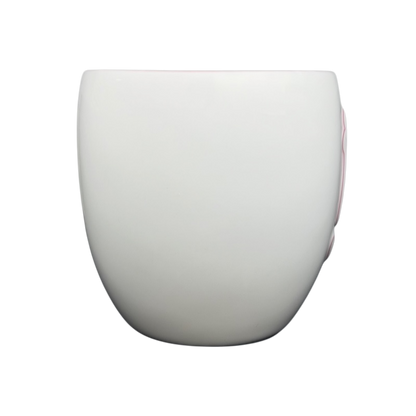 Pink Tulip Embossed 14oz Mug 2006 Starbucks