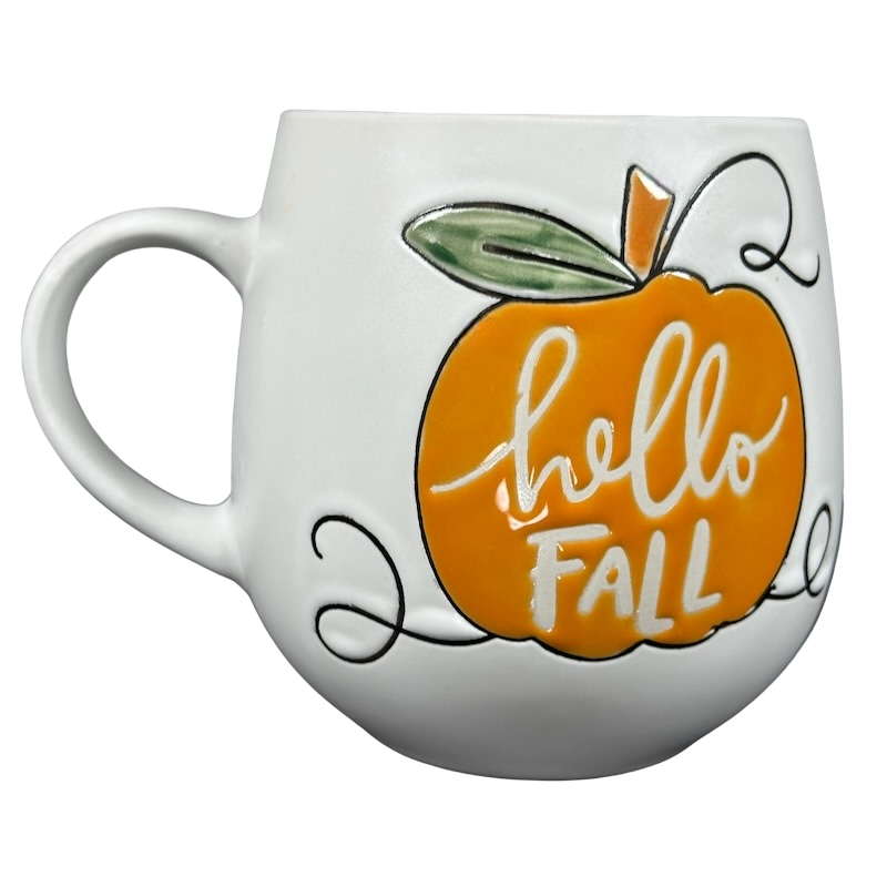 Hello Fall Pumpkin Mug Prima Design