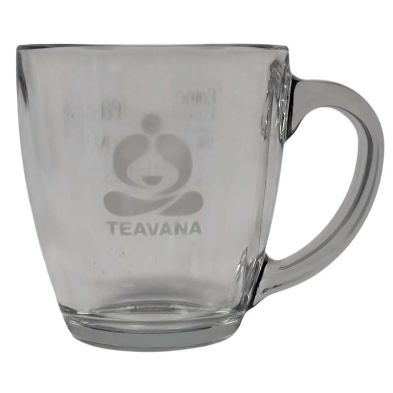 Come Let Us Have Some Tea Glass Mug Starbucks Teavana