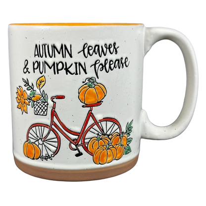 Autumn Leaves & Pumpkin Please Mug Spectrum Designz