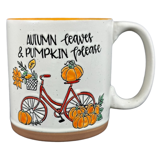 Autumn Leaves & Pumpkin Please Mug Spectrum Designz