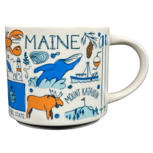 Been There Series Across The Globe Collection Maine 14oz Mug 2019 Starbucks