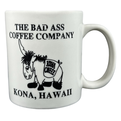 The Bad Ass Coffee Company Kona Hawaii Mug