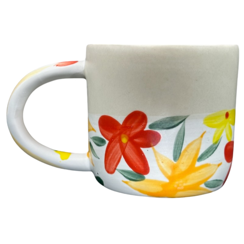 Fotini Tikkou Visage Floral Face Design Mug Anthropologie