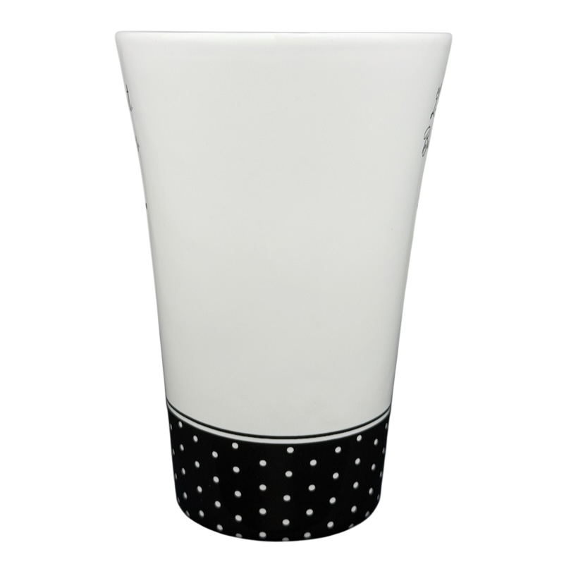 Hallmark vintage Barbie 45th Buy The Shoes mug with a polka dot design for collectors