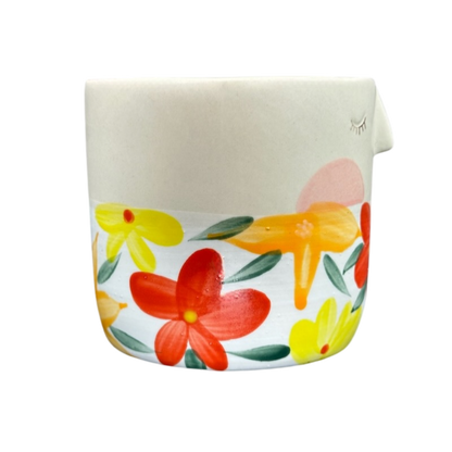 Fotini Tikkou Visage Floral Face Design Mug Anthropologie