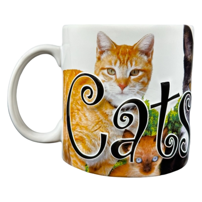 Cats Rule 3D Embossed Mug Americaware