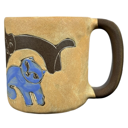 Five Cats Tan Mug Mara Mexico