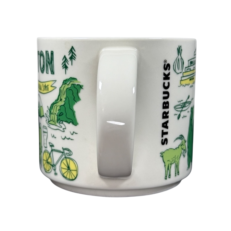 Been There Series Across The Globe Collection Washington 14oz Mug 2018 Starbucks