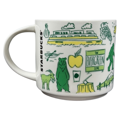 Been There Series Across The Globe Collection Washington 14oz Mug 2018 Starbucks