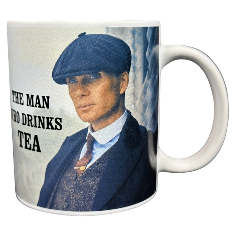 Peaky Blinders Tommy Shelby Cillian Murphy The Man Who Drinks Tea Mug Kimm & Miller
