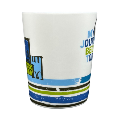 My Journey Begins Today Scooter 14oz Mug 2008 Starbucks