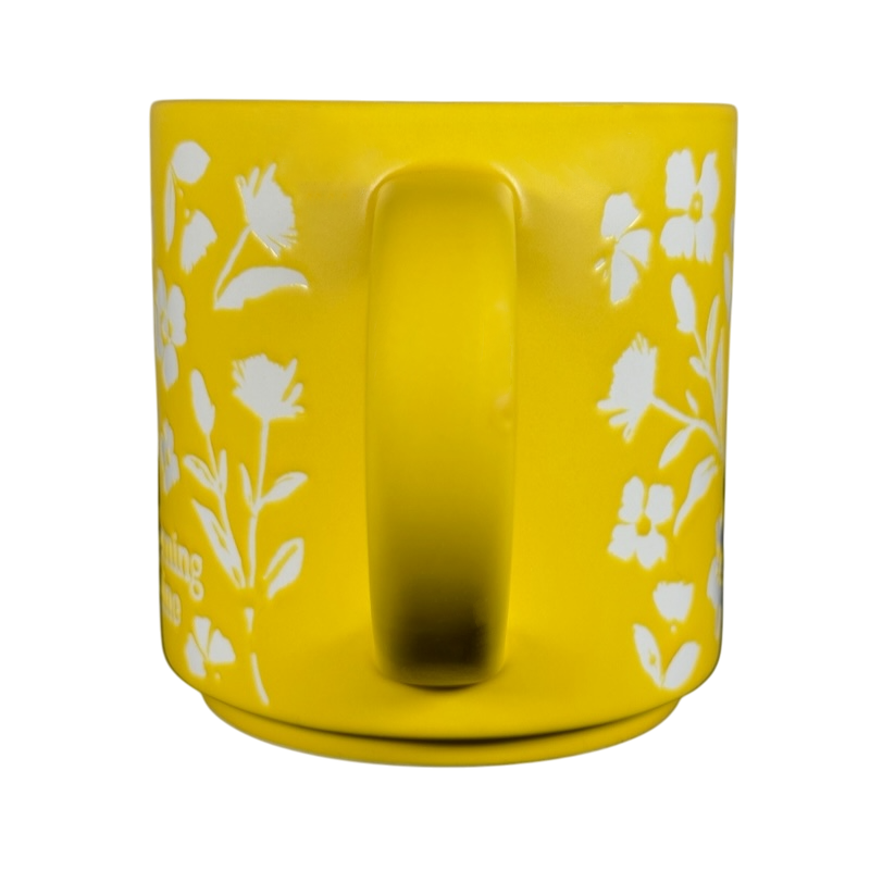 Good Morning Sunshine Etched Floral Mug Threshold