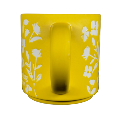 Good Morning Sunshine Etched Floral Mug Threshold