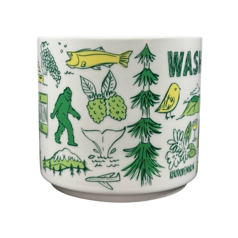 Been There Series Across The Globe Collection Washington 14oz Mug 2018 Starbucks